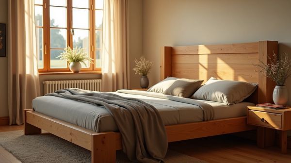 Choisissez lit bois massif confort : astuces pour bien dormir